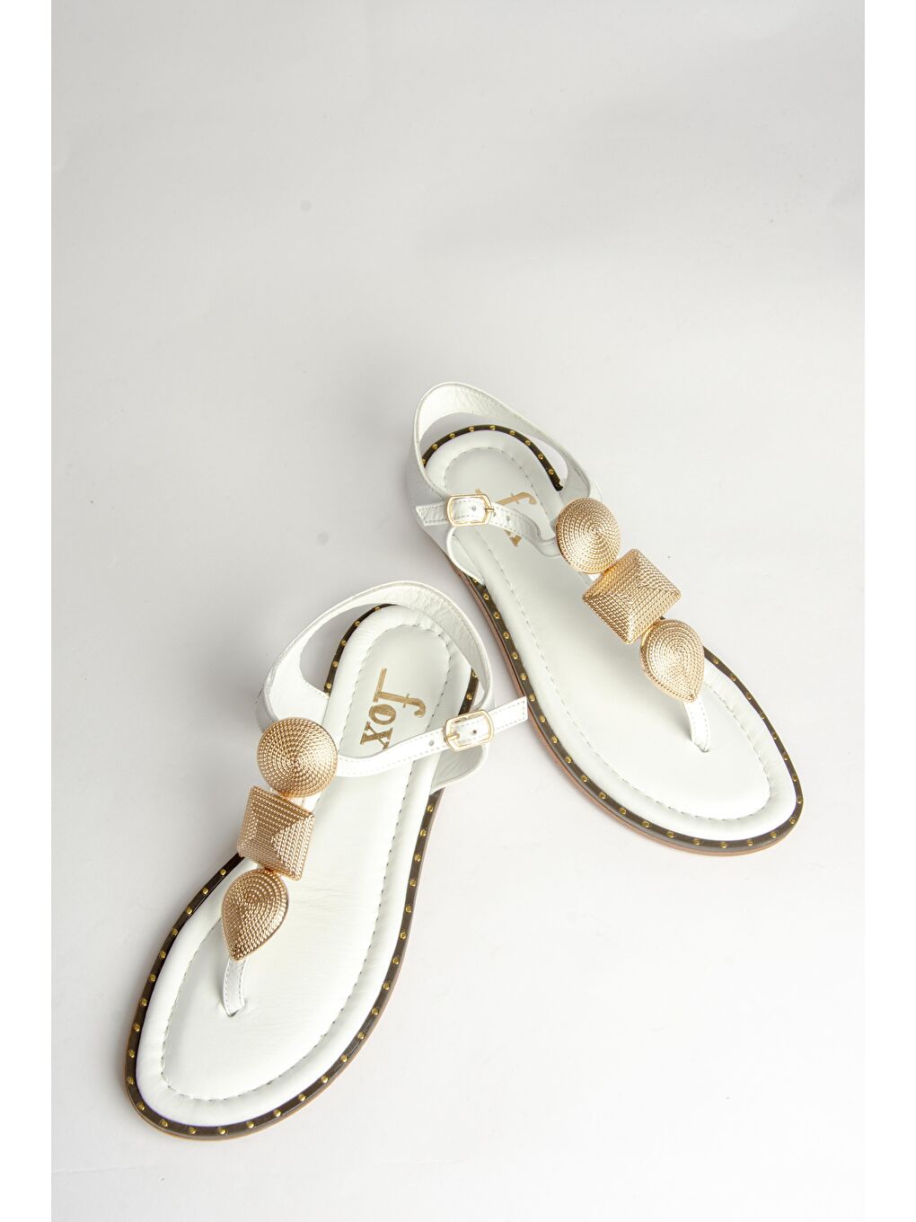 U2912400 Beyaz Kadın Sandalet-2