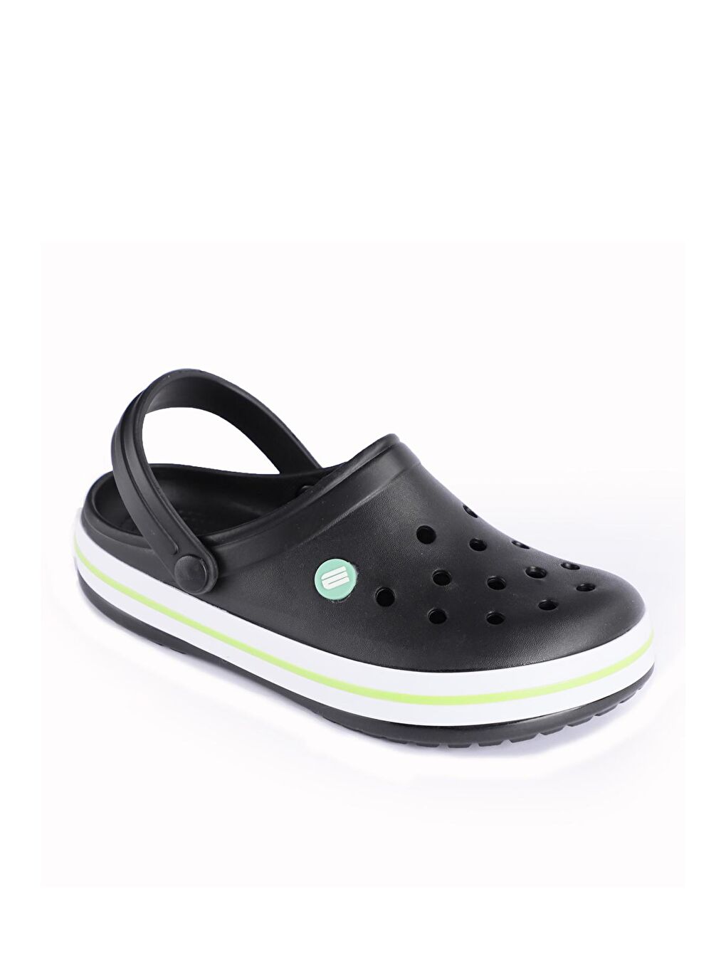 LOOP Kadın Terlik Siyah / Yeşil