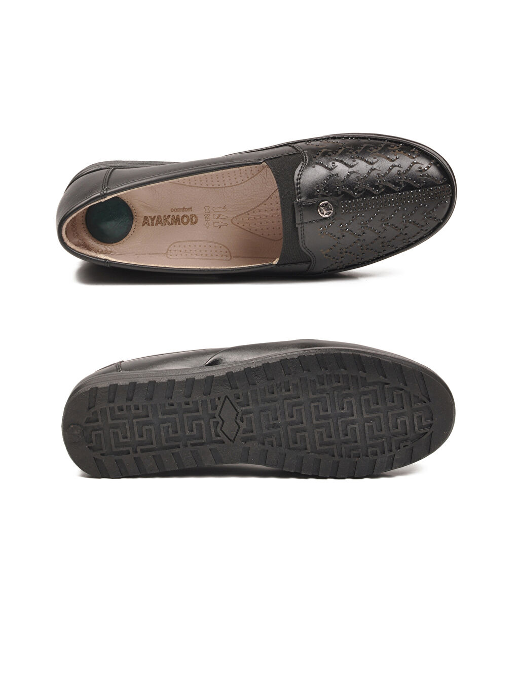 Siyah Jel Taban Anatomik Kadın Casual Ayakkabı 236 Z-4