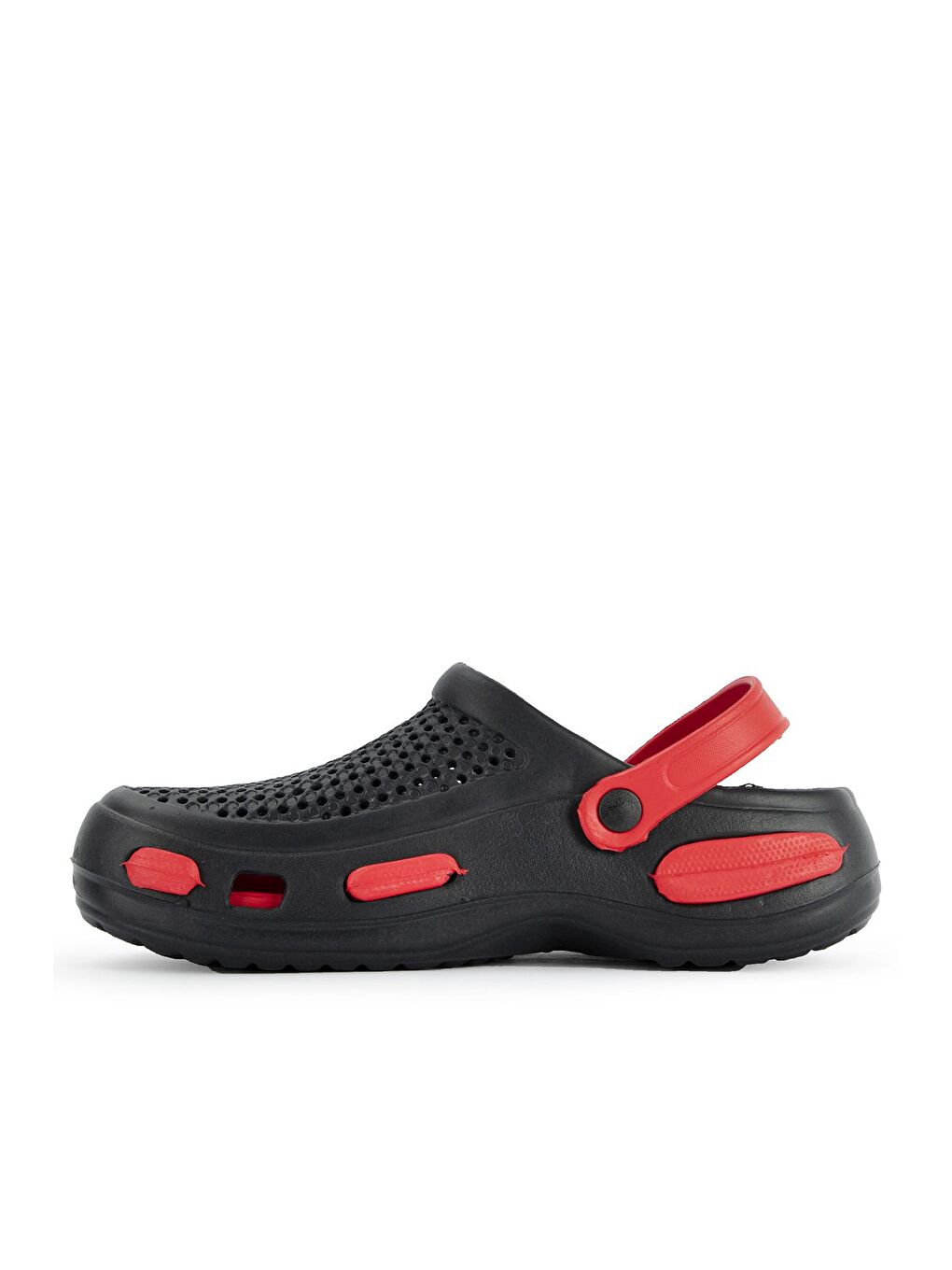 E092.M.000 Erkek Terlik Siyah / Kırmızı-3