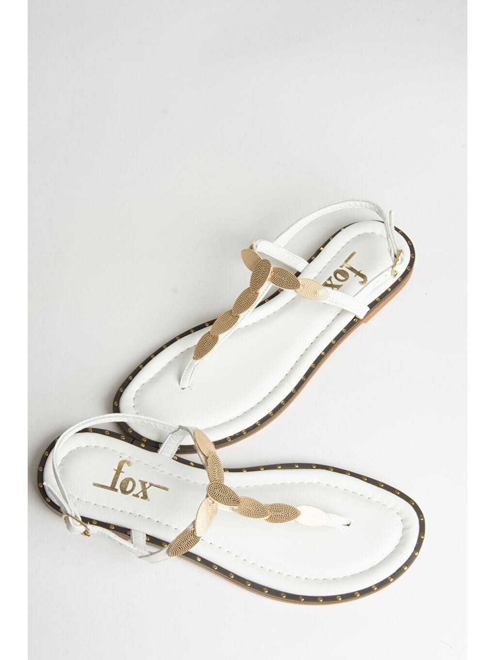 U2912401 Beyaz Kadın Sandalet-2