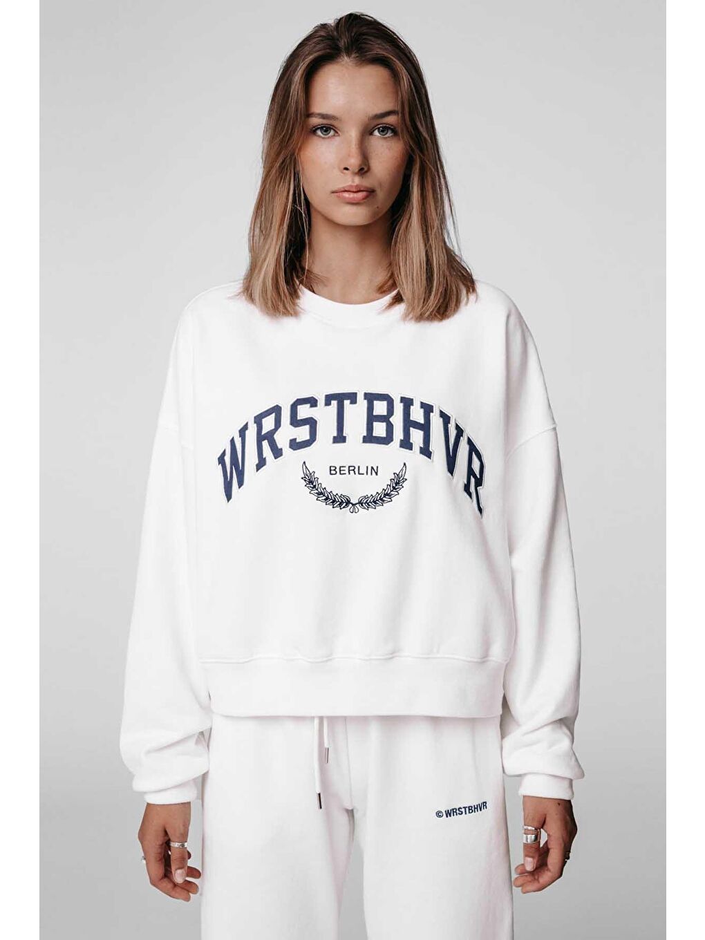 Beyaz Kadın Eşofman Takım Mg835-1