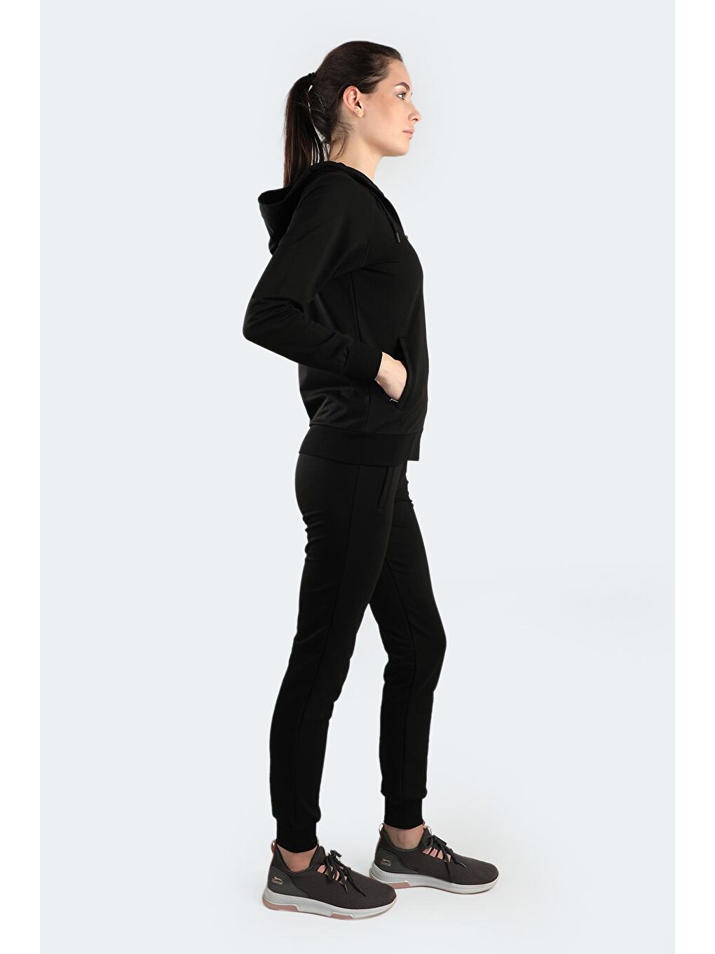 YOUNGER Kadın Eşofman Takım Siyah-2