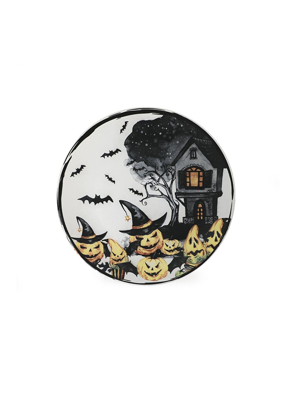 Keramika Karişik Witch Servis Tabağı 26 Cm - 1