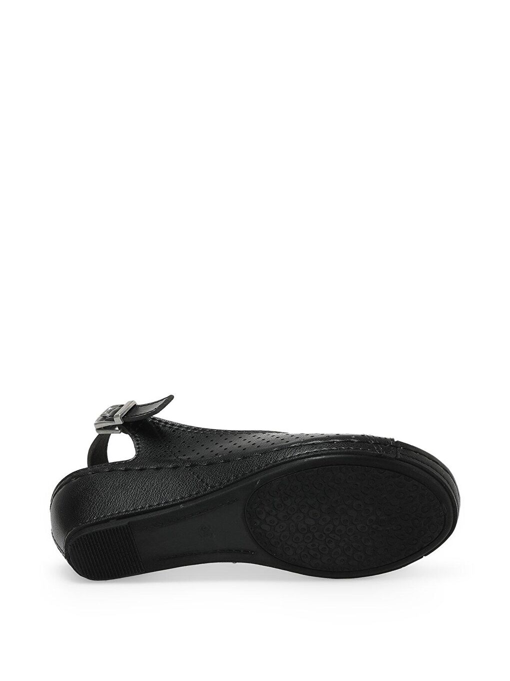 162750.Z3FX Siyah Kadın Comfort Sandalet-3