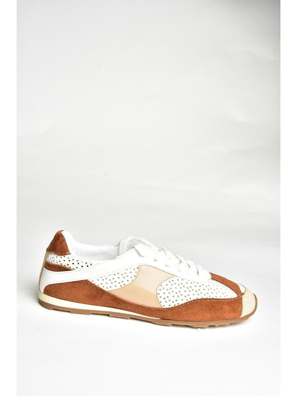 U9736573 Beyaz/Taba Kadın Sneakers