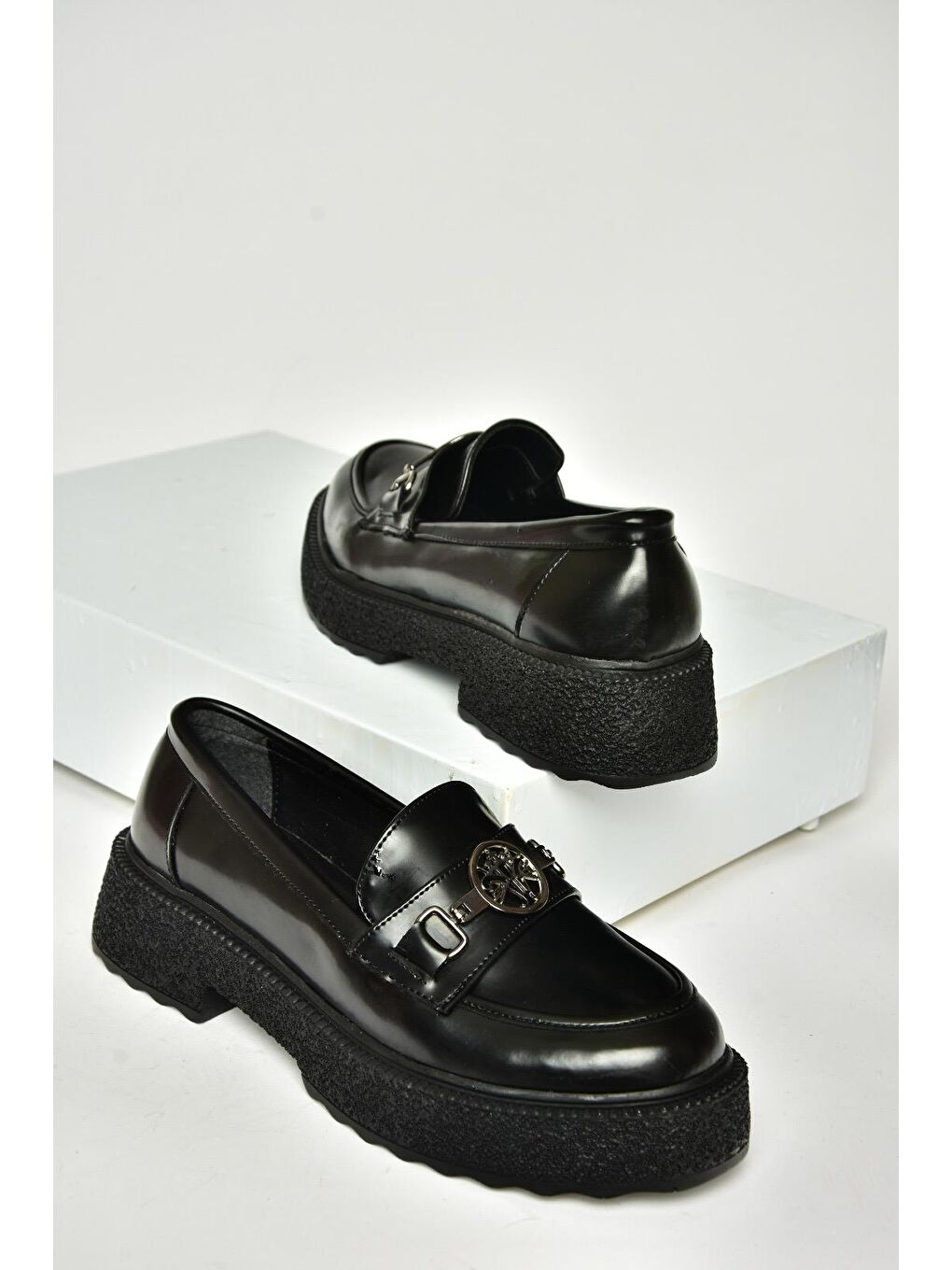 T9961912 Siyah Kadın Ayakkabı-3