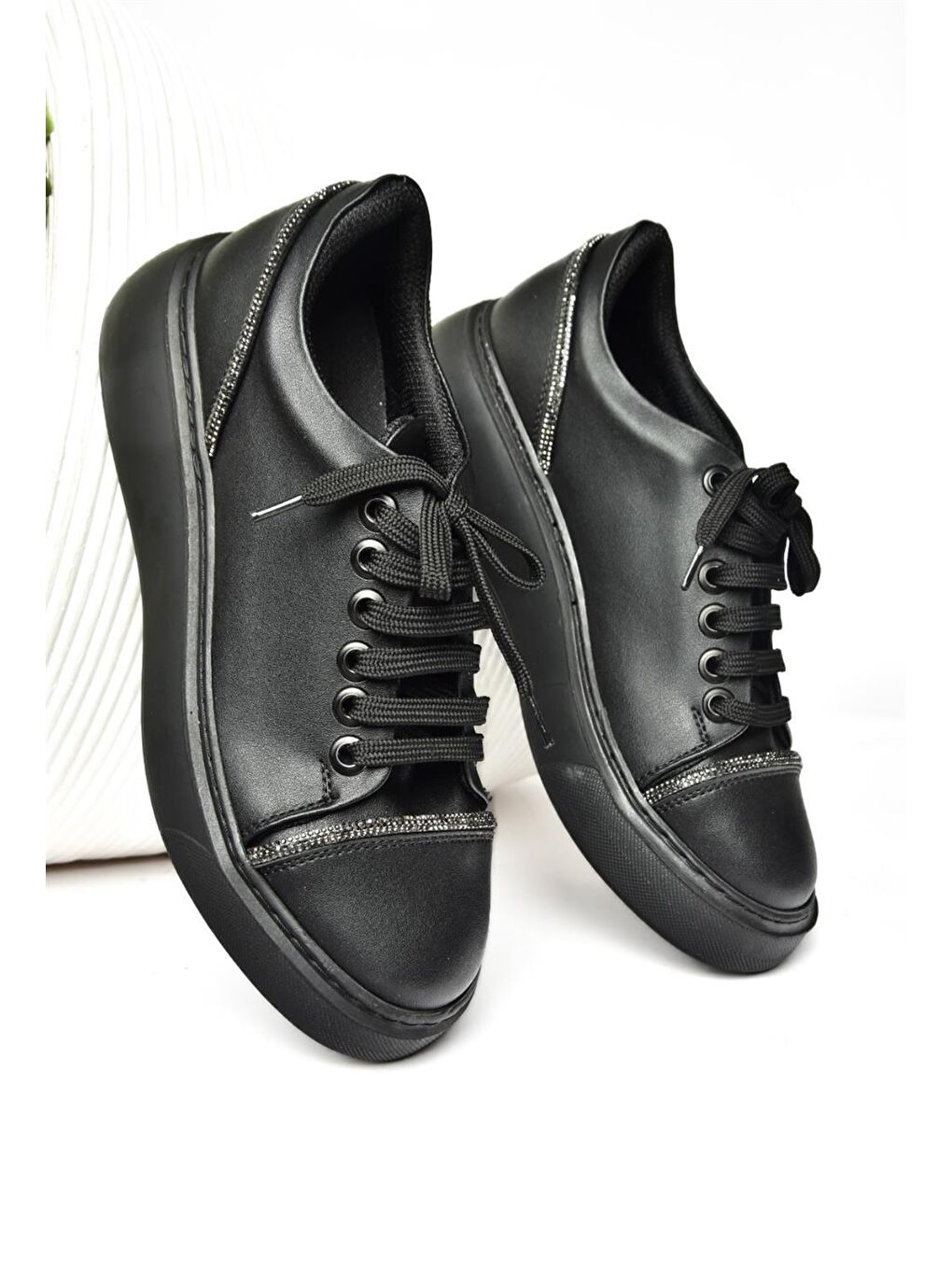 P274049309 Siyah Kadın Sneakers