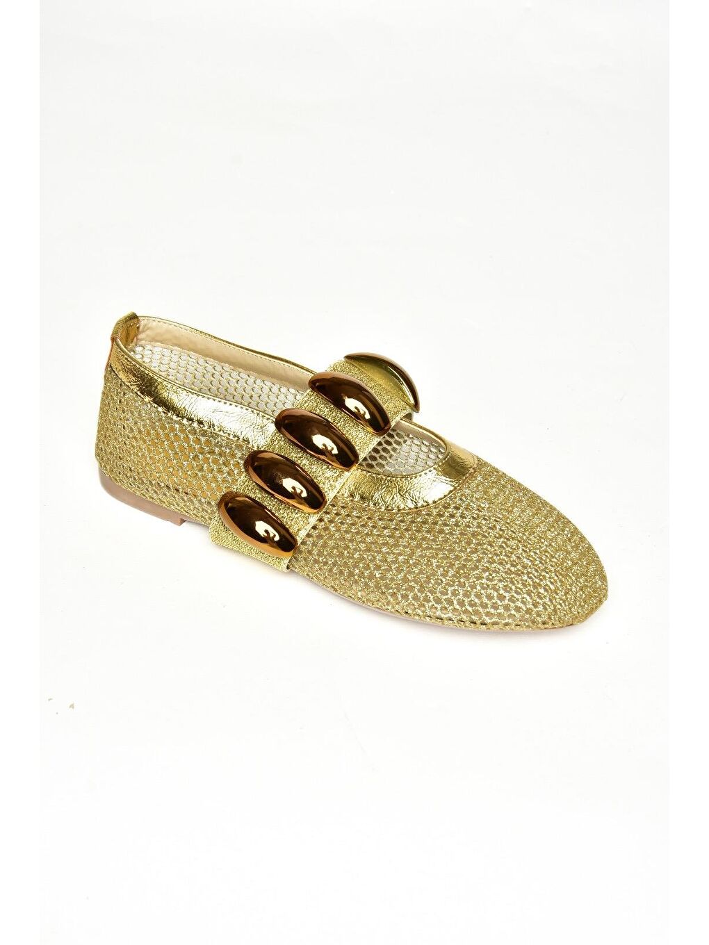 Sarı S4766680 Altın Kadın Babet-1