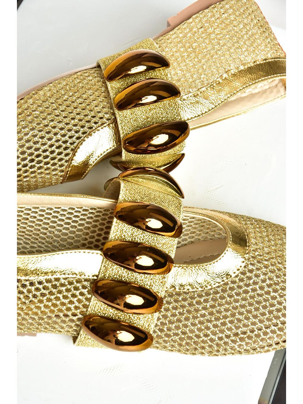 Sarı S4766680 Altın Kadın Babet-2