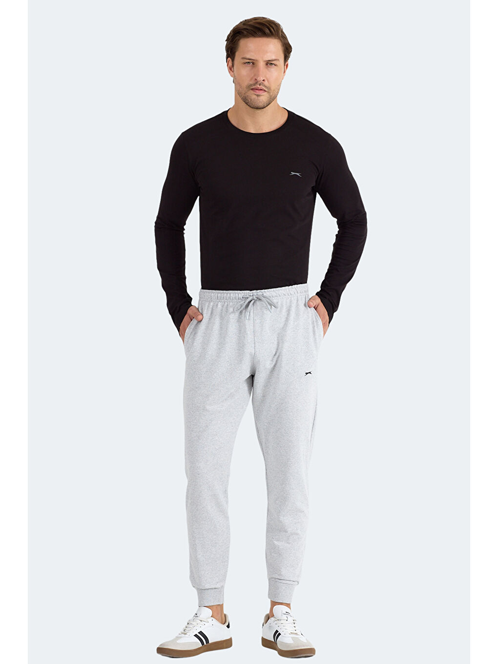 MAMUN Erkek Gri Eşofman Altı-6