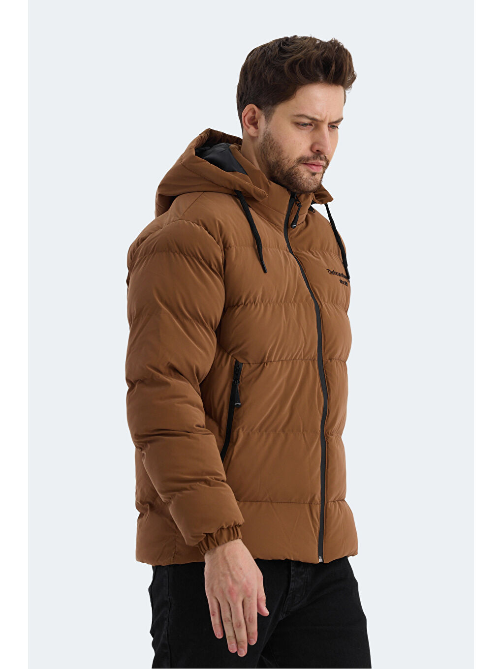 Kahverengi HEINER Erkek Mont Kaban Taba-2