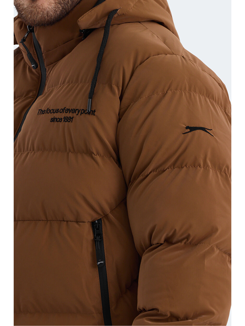 Kahverengi HEINER Erkek Mont Kaban Taba-4