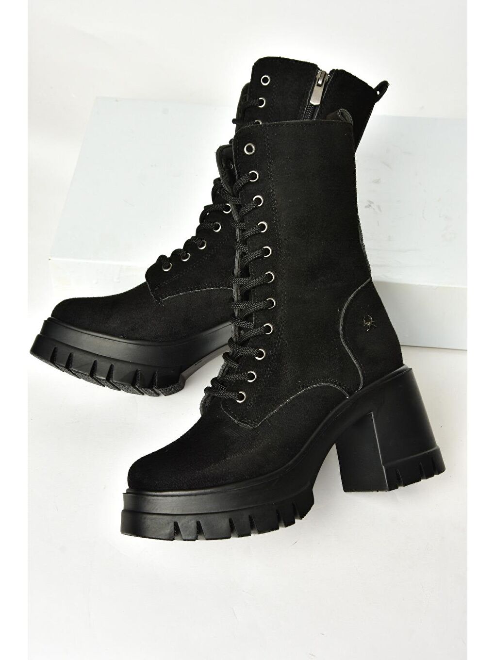 Fox Shoes T9735590 Siyah Kadın Bot - 2