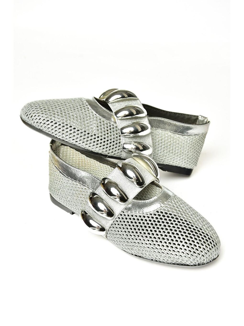 Gri S4766680 Gümüş Kadın Babet-2