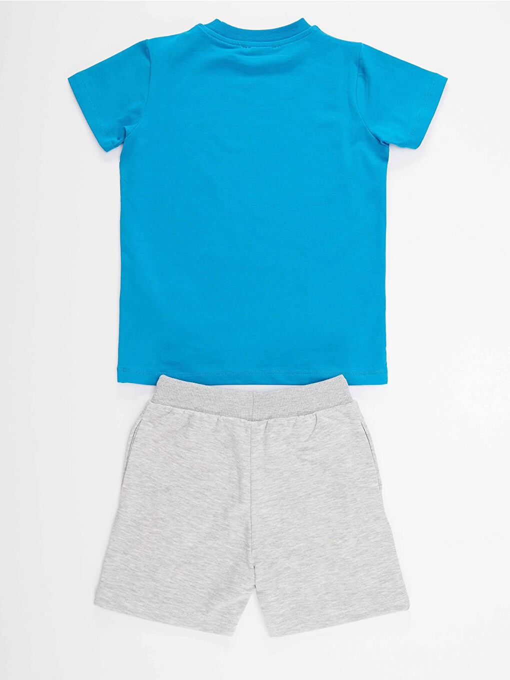 Karışık Robot Erkek Çocuk Tişört Şort Takım-3