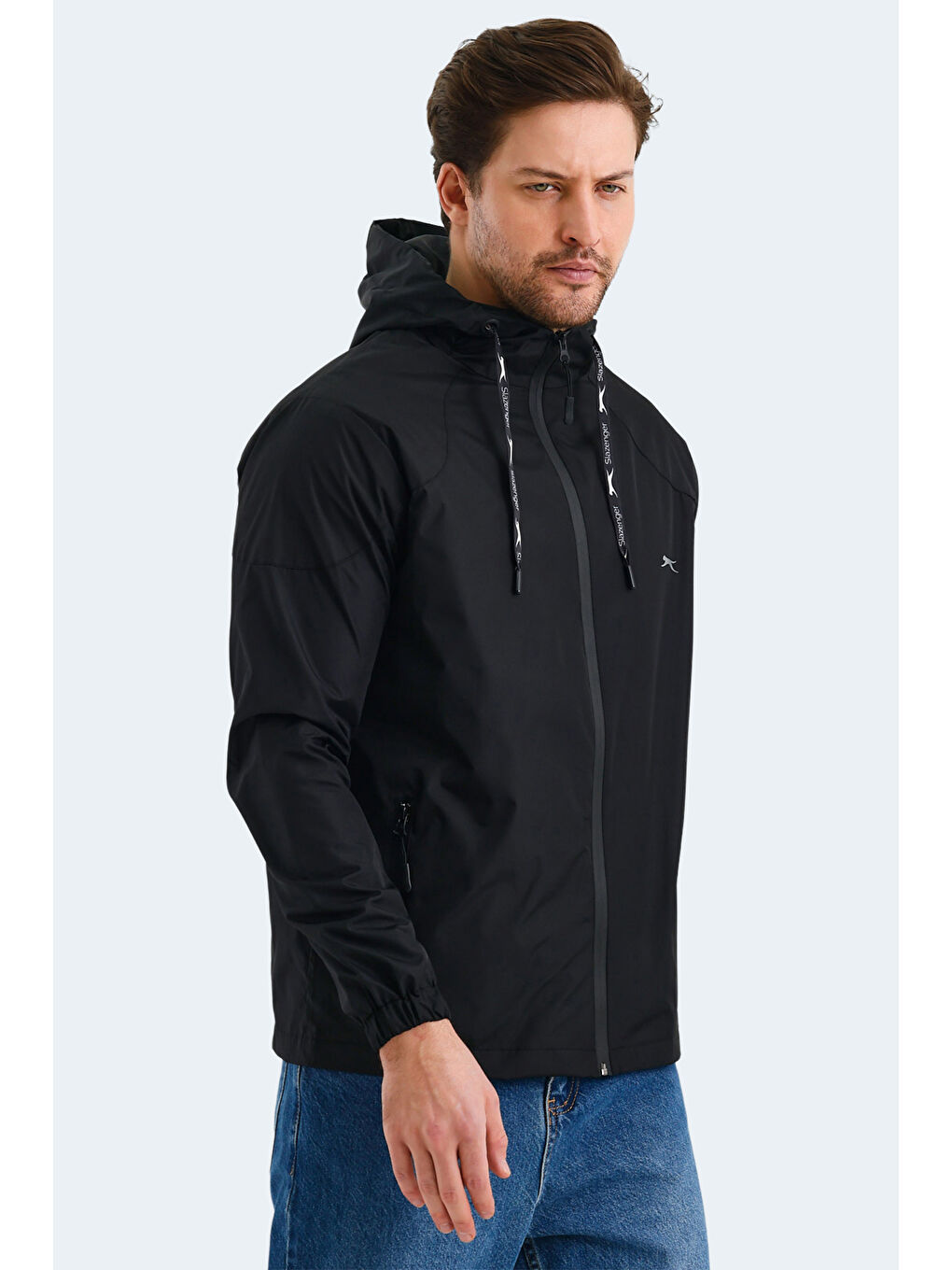 NICHOL KTN Erkek Siyah Yağmurluk-2