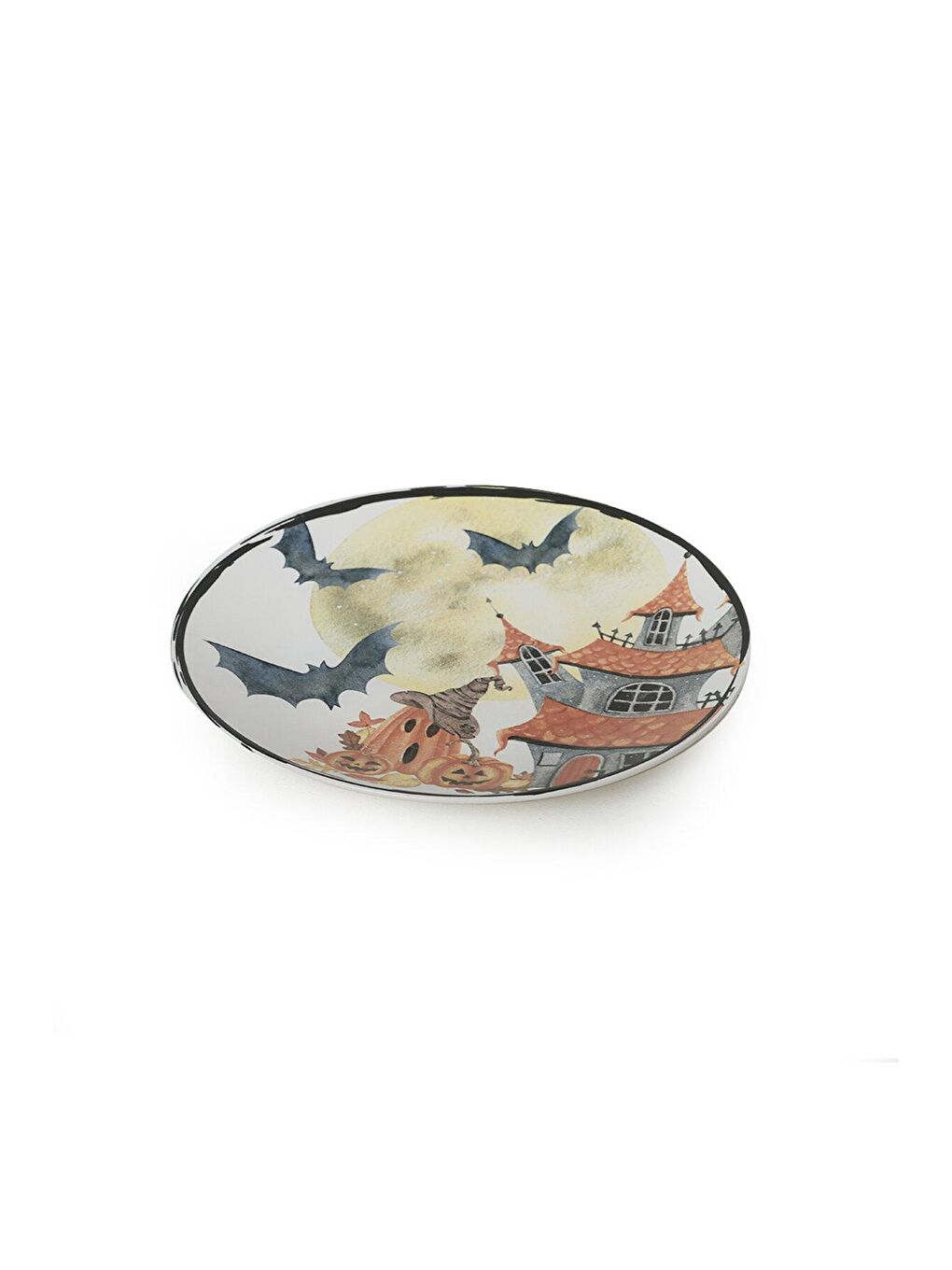 Keramika Karişik Moon Servis Tabağı 26 Cm - 1