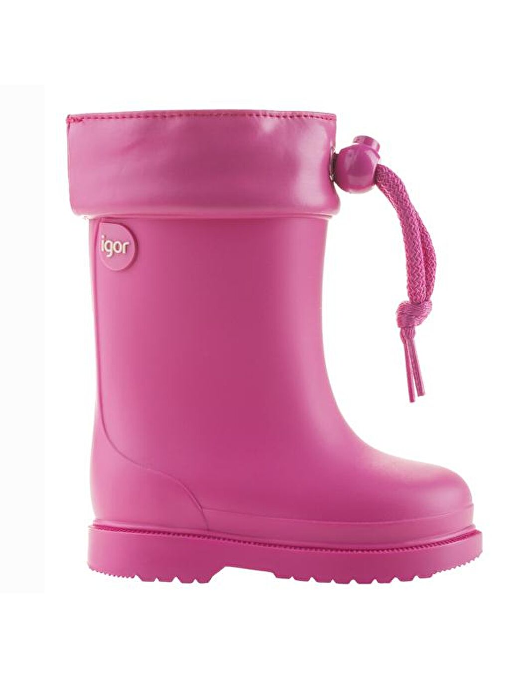 Fuşya Chufo Cuello Kız/Erkek Çocuk Su Geçirmez Yağmur Kar Çizmesi W10100-1