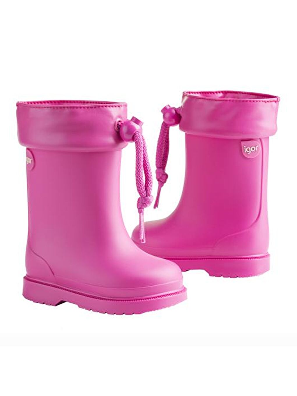 Fuşya Chufo Cuello Kız/Erkek Çocuk Su Geçirmez Yağmur Kar Çizmesi W10100-2