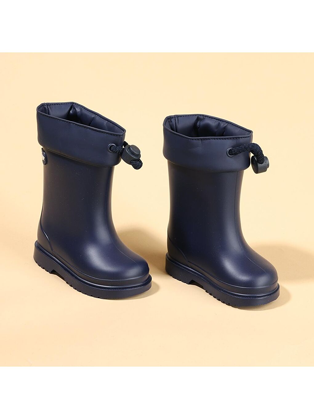 Lacivert Chufo Cuello Kız/Erkek Çocuk Su Geçirmez Yağmur Kar Çizmesi W10101-2