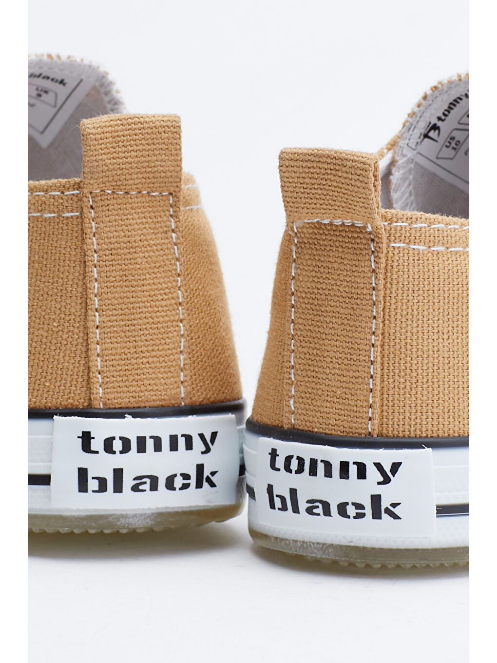 Kahverengi Çocuk Unisex Camel Spor Ayakkabı Işıklı Cırtlı Tb997-3