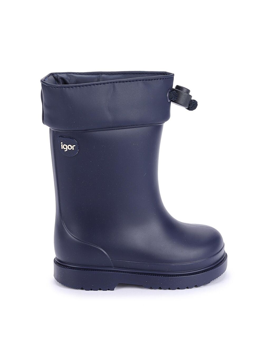 Lacivert Chufo Cuello Kız/Erkek Çocuk Su Geçirmez Yağmur Kar Çizmesi W10101-3
