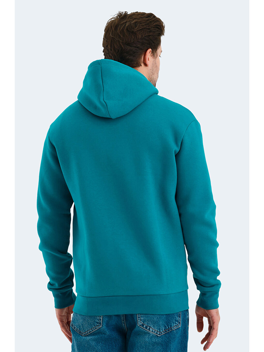 VONDA Erkek Fermuarlı Sweatshirt Petrol-1