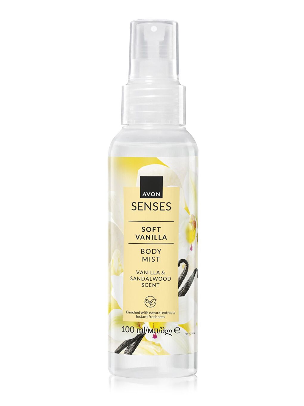 Soft Vanilla Vanilya ve Sandal Ağacı Kokulu Vücut Spreyi 100 Ml.