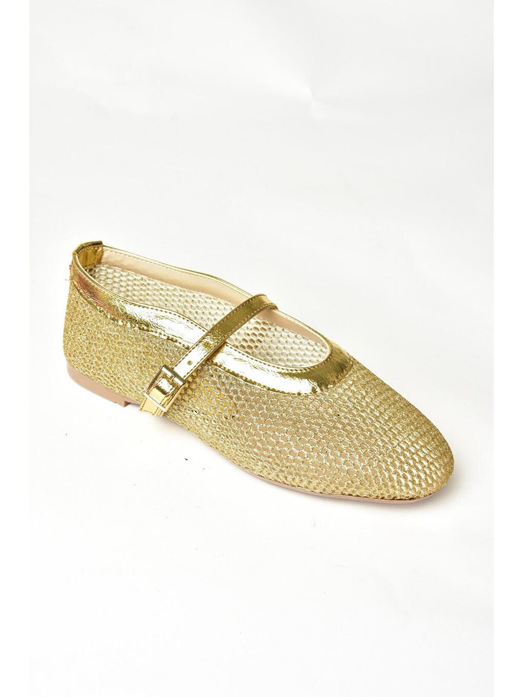 Sarı S4764502 Altın Kadın Babet-1