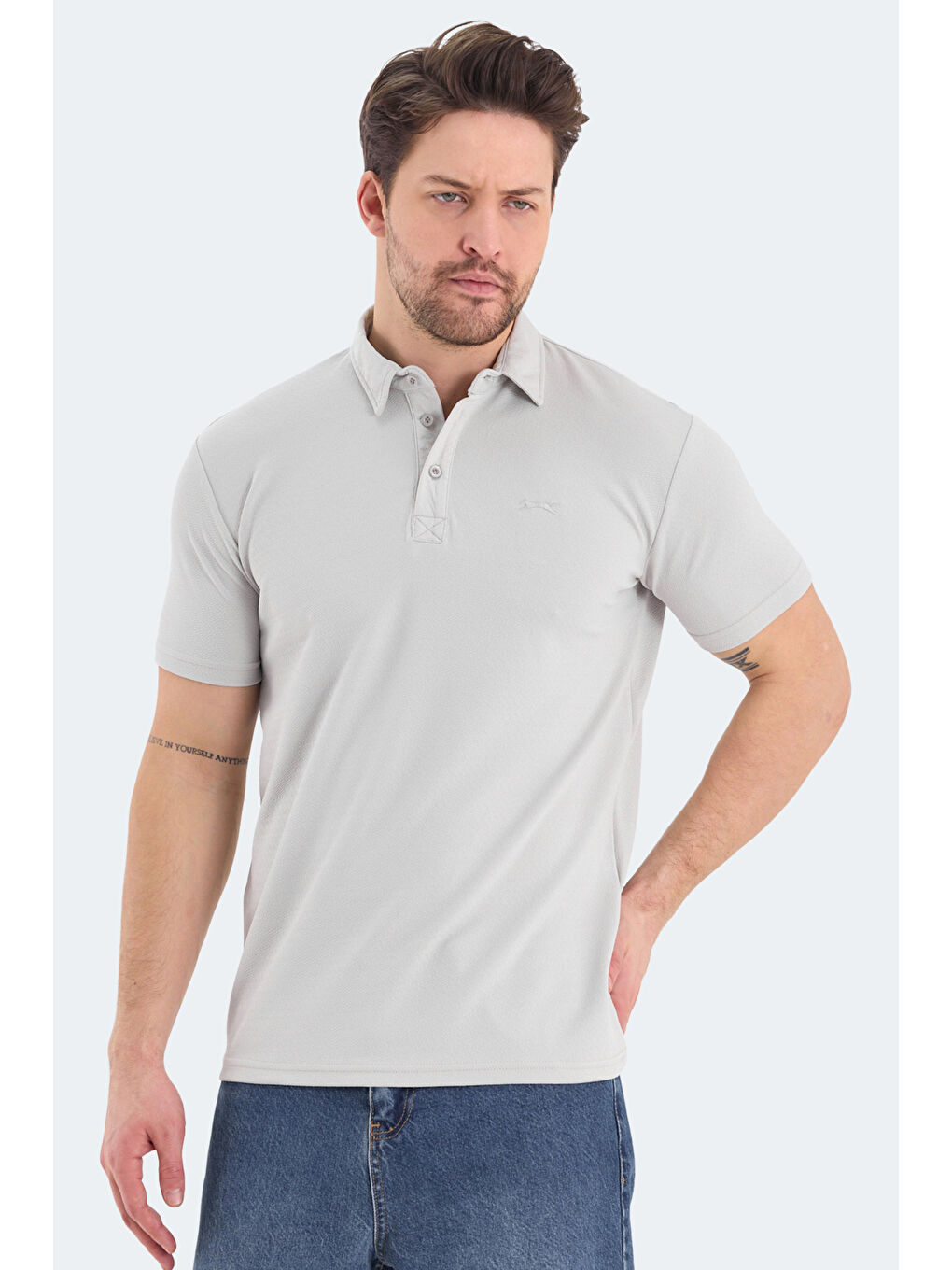 BOLT Erkek Tişört Gri-3