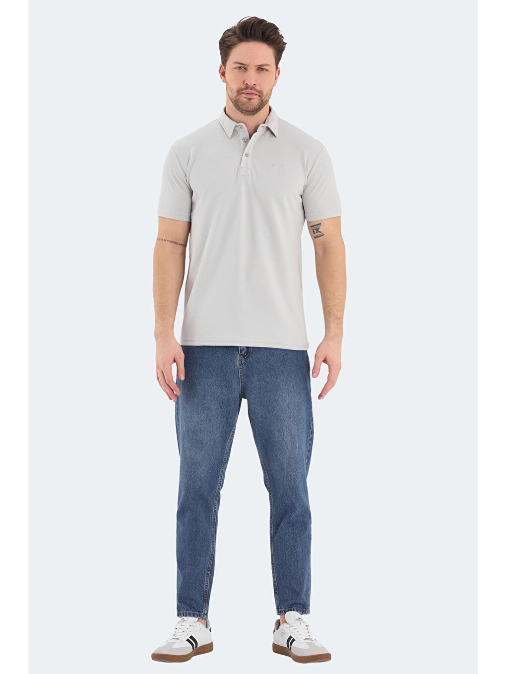 BOLT Erkek Tişört Gri-6