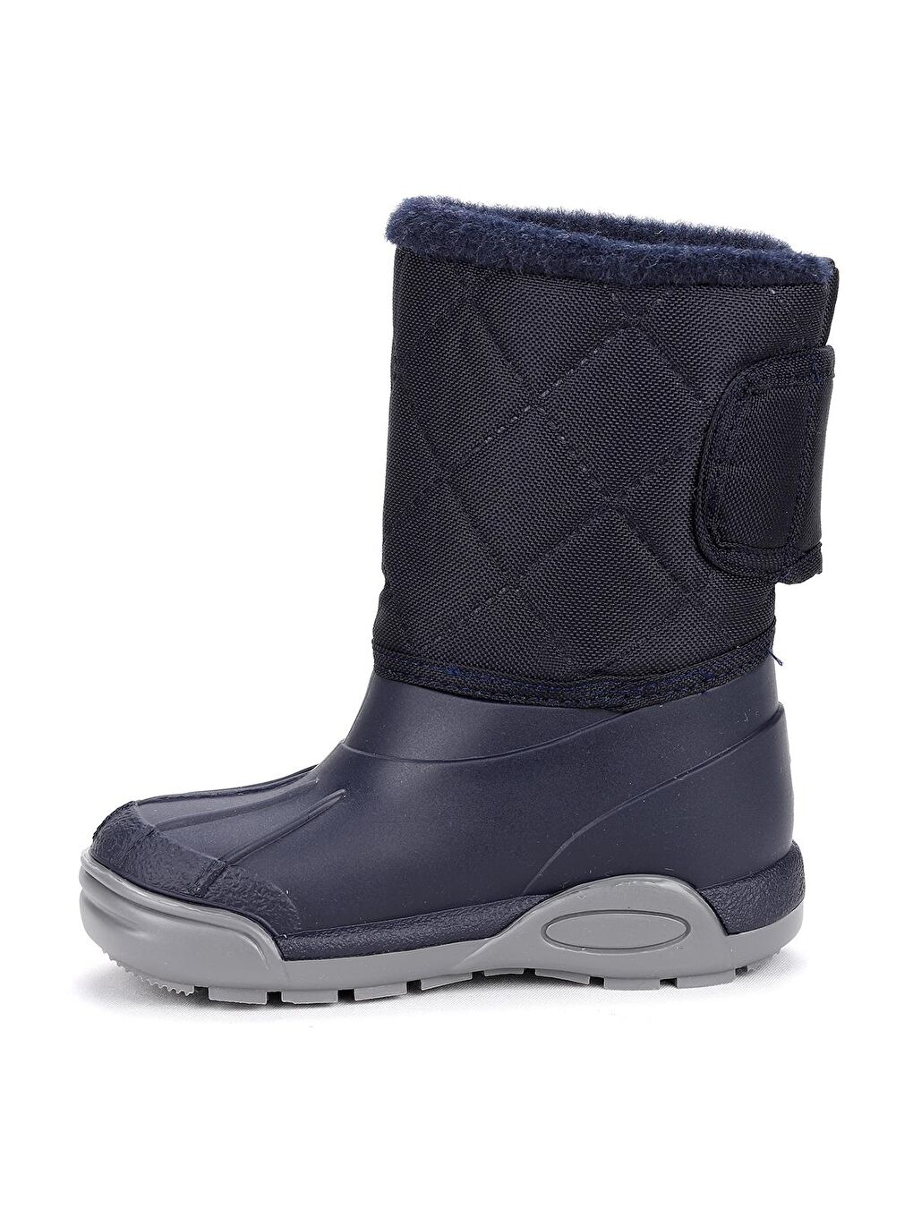 Lacivert Topo Skı Nylon Erkek/Kız Çocuk Su Geçirmez Yağmur Kar Botu W10209-4
