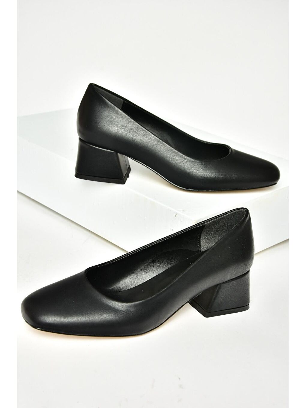 T7528270 Siyah Kadın Topuklu Ayakkabı-2