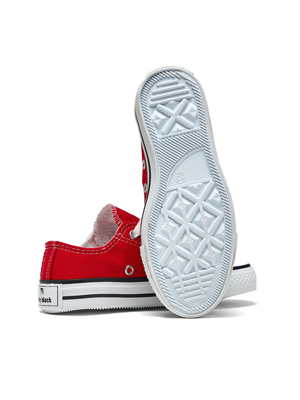 Çocuk Unisex Kırmızı Rahat Kalip Sneaker Ayakkabi-3