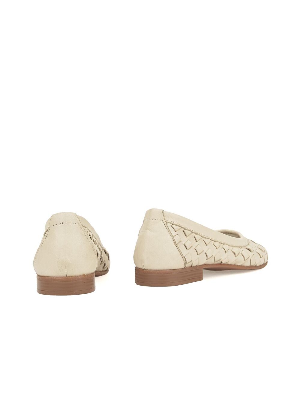 Kadın Hakiki Deri Babet 131353 2620 Bej-2