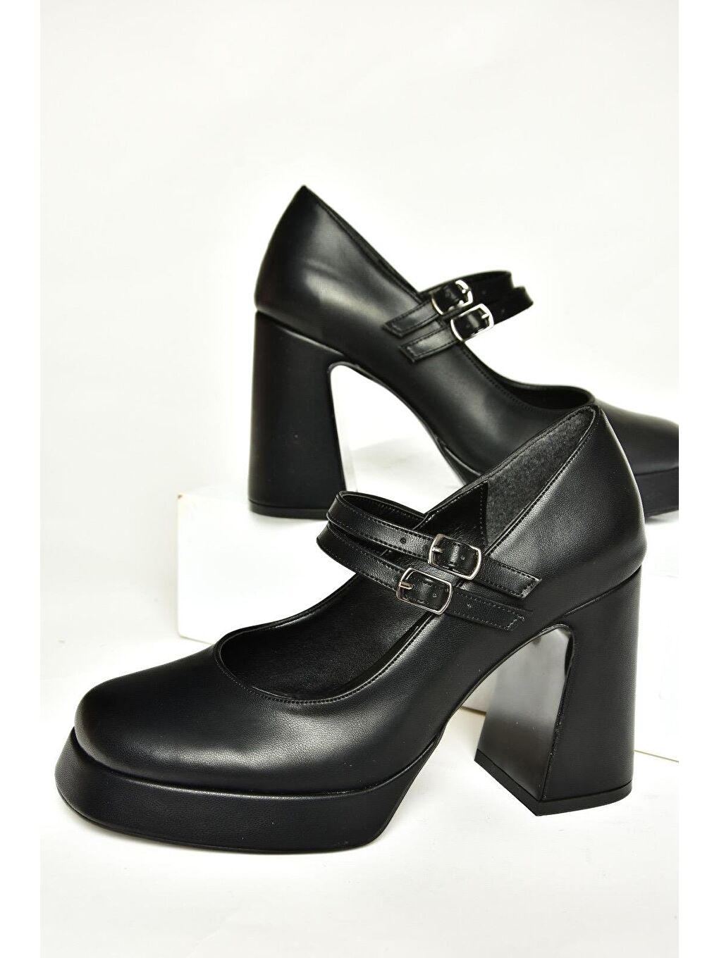 T5696133 Siyah Kadın Topuklu Ayakkabı