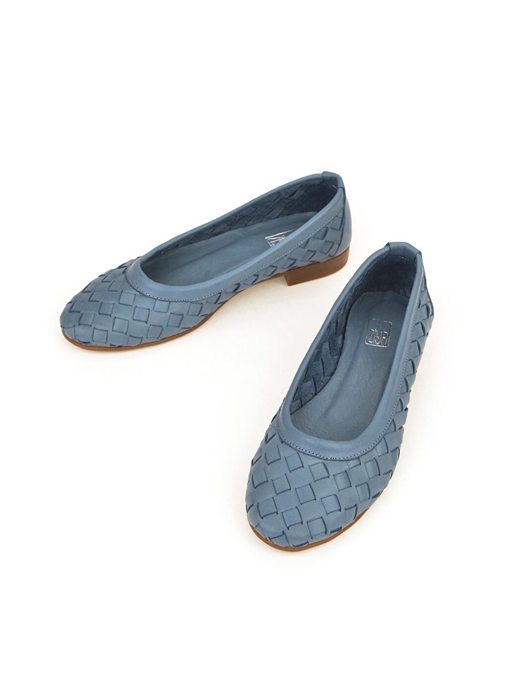 Kadın Hakiki Deri Babet 131353 2620 Mavi-3