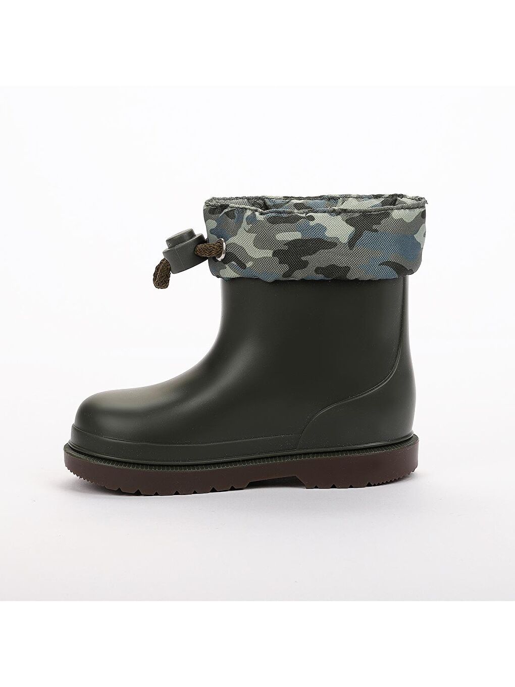 Haki Bimbi Camo Erkek/Kız Çocuk Su Geçirmez Yağmur Kar Çizmesi W10212-4