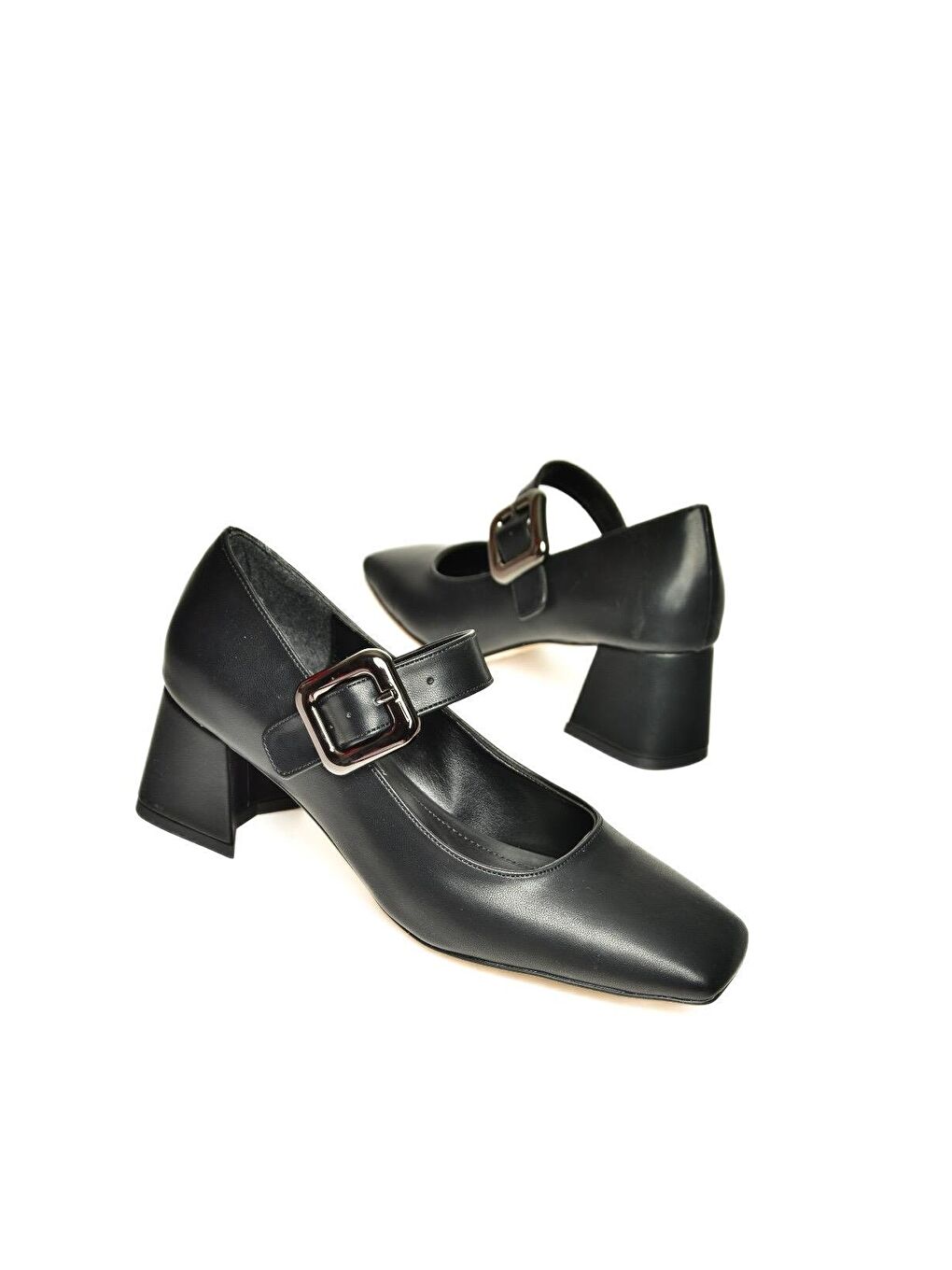 T5696132 Siyah Kadın Topuklu Ayakkabı-2