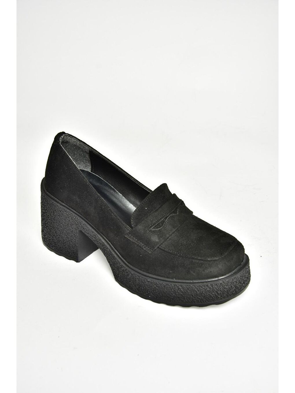 Siyah Kadın Topuklu Ayakkabı-1