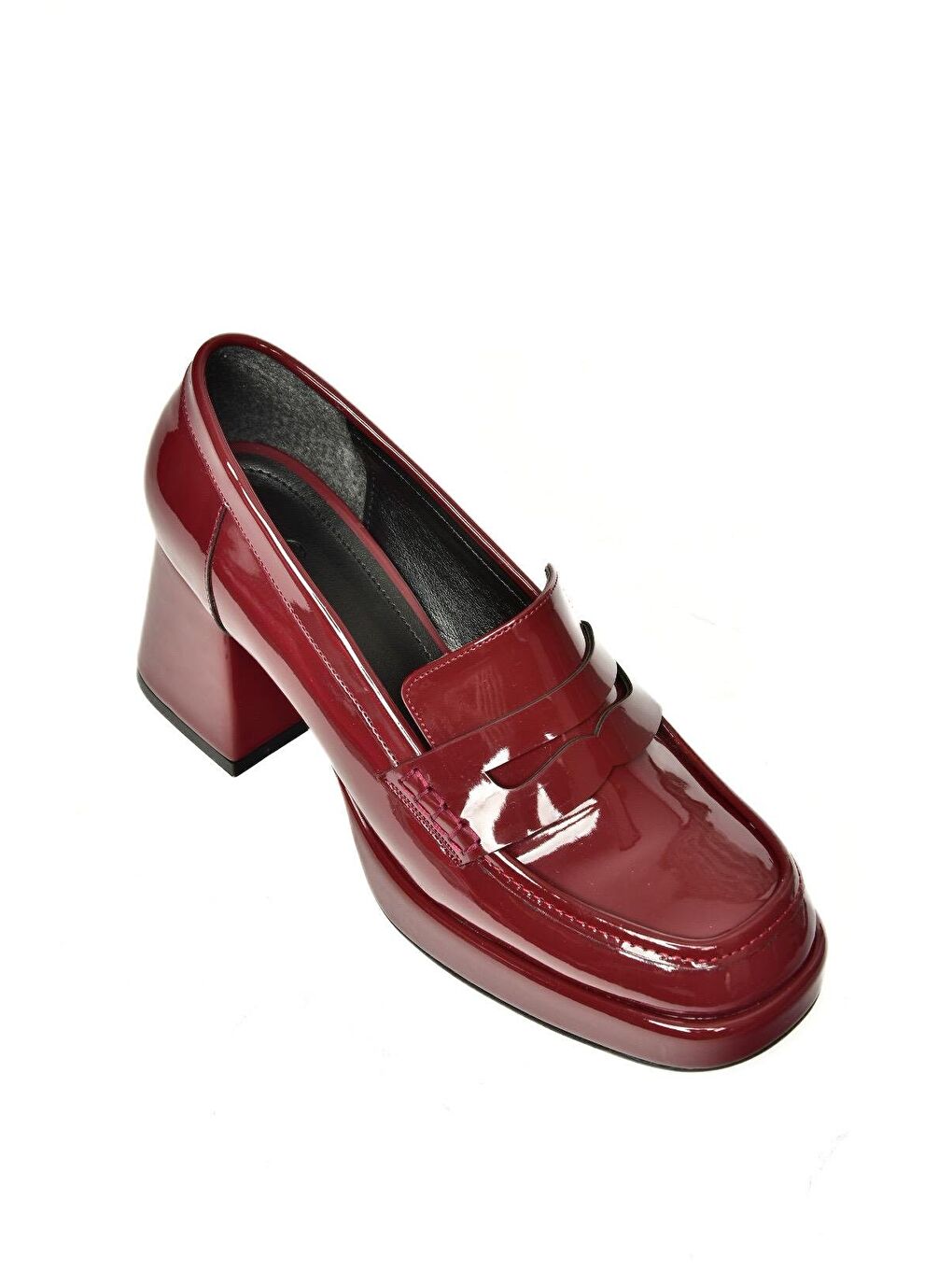 T5690137 Bordo Kadın Topuklu Ayakkabı-1