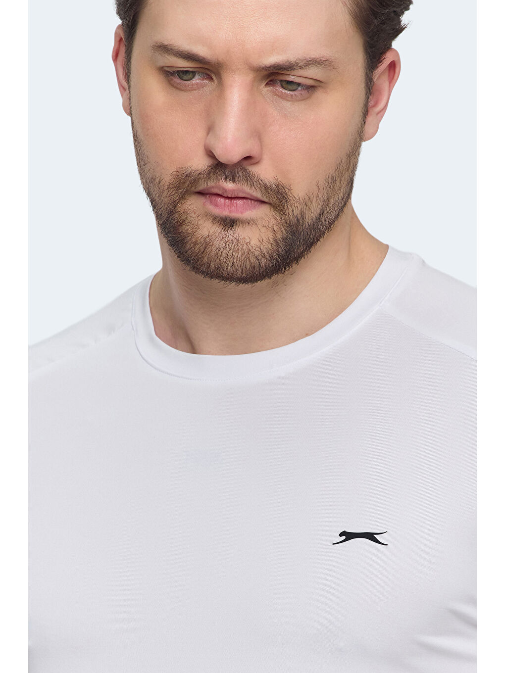 VISHAL KTN Erkek Beyaz Tişört-4