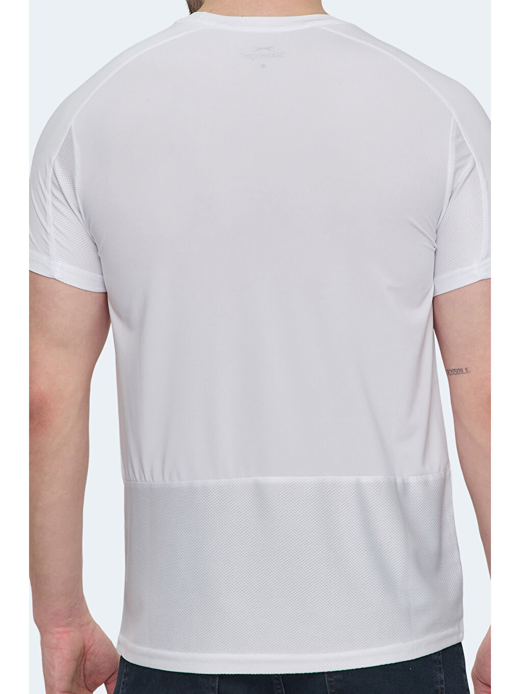 VISHAL KTN Erkek Beyaz Tişört-5