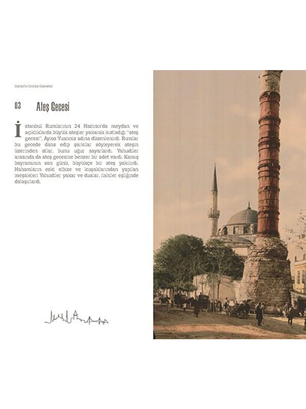 LE COLOR İstanbul Unutulan Gelenekler Journal Düz - 1