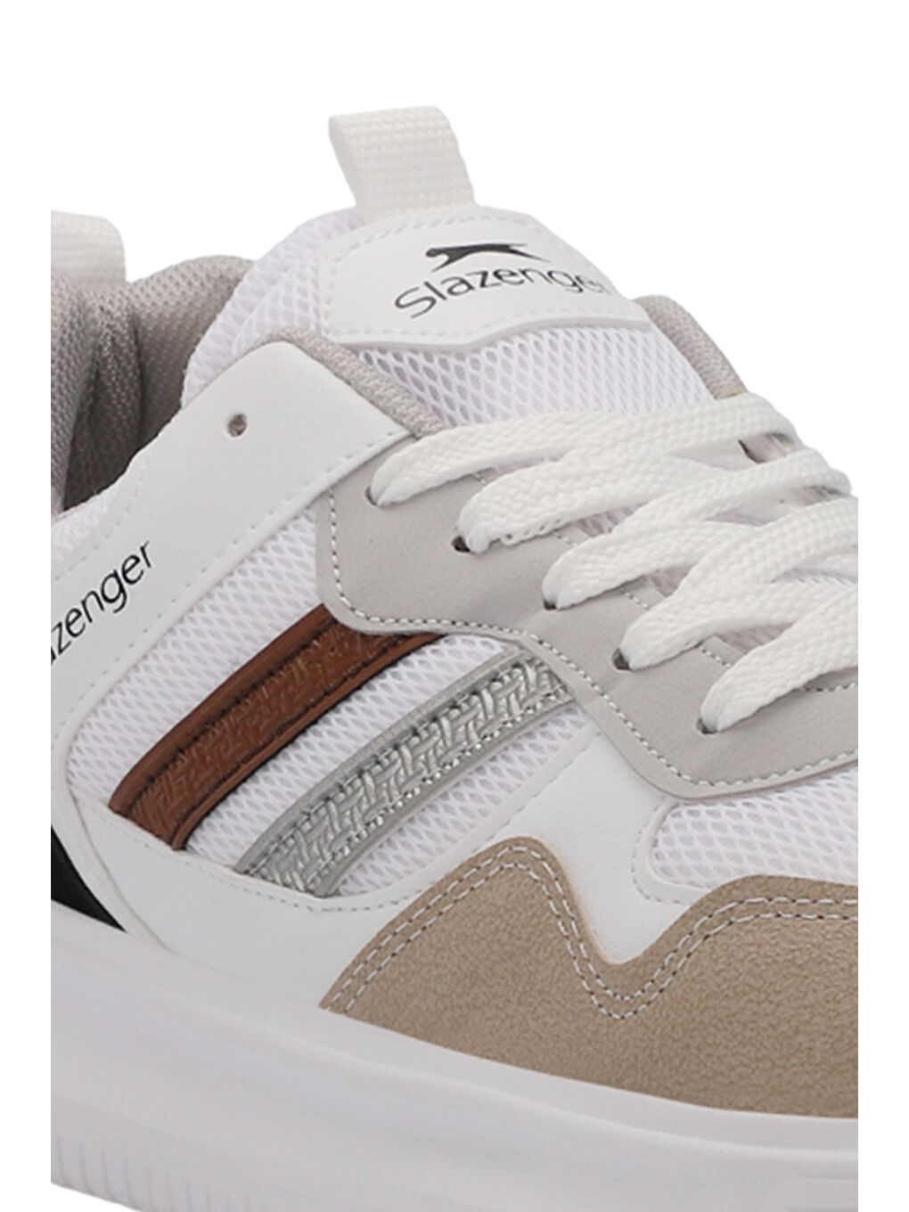 MEGA I Erkek Beyaz / Kahve Günlük Spor Ayakkabısı-3