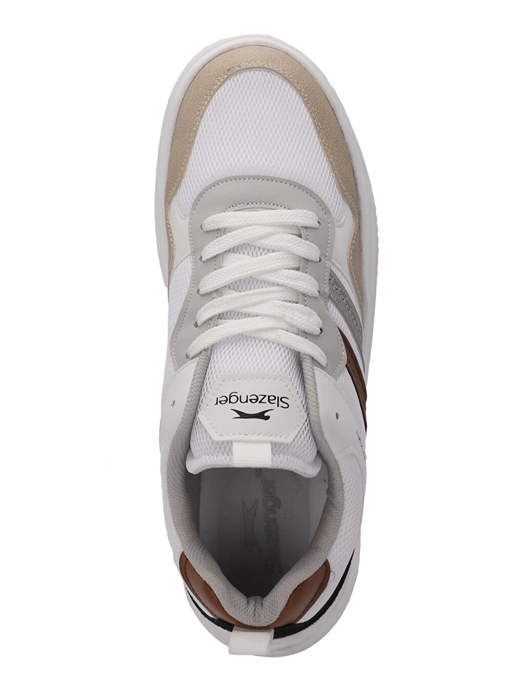 MEGA I Erkek Beyaz / Kahve Günlük Spor Ayakkabısı-4