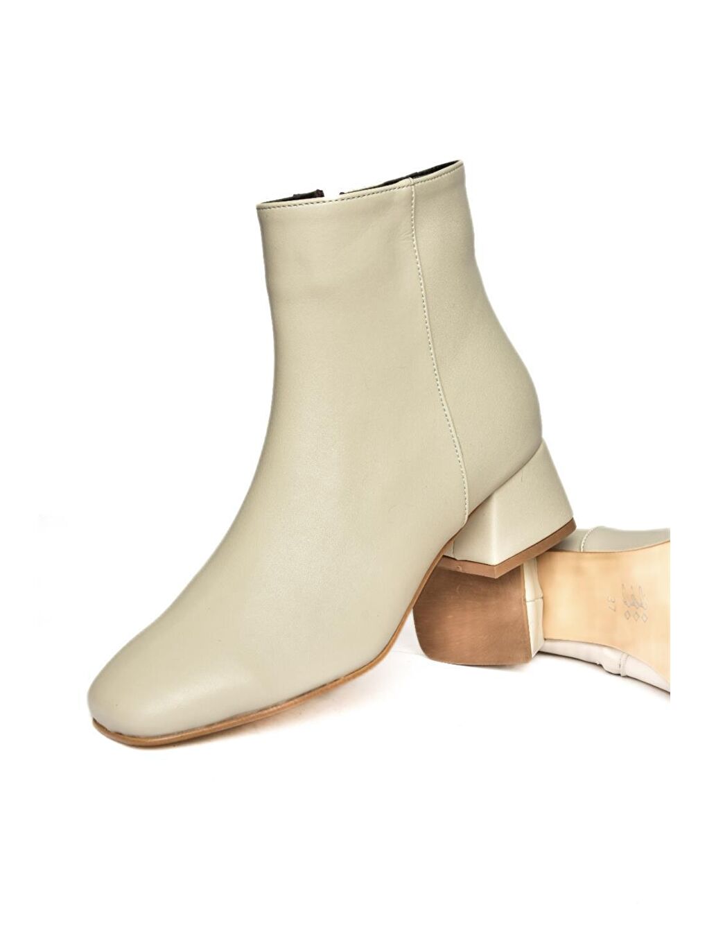 R6540124 Bej Kadın Bot-5