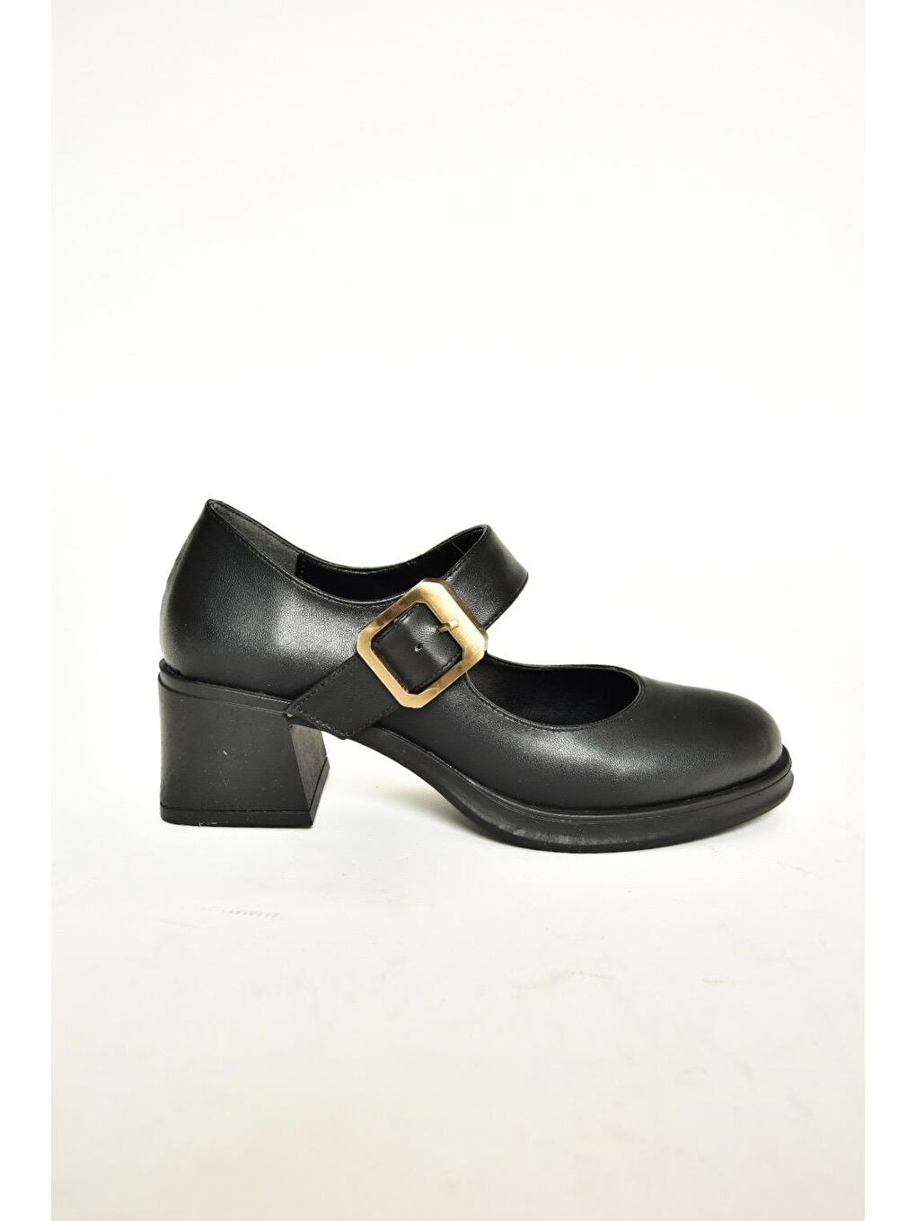 T8202360 Siyah Kadın Topuklu Ayakkabı