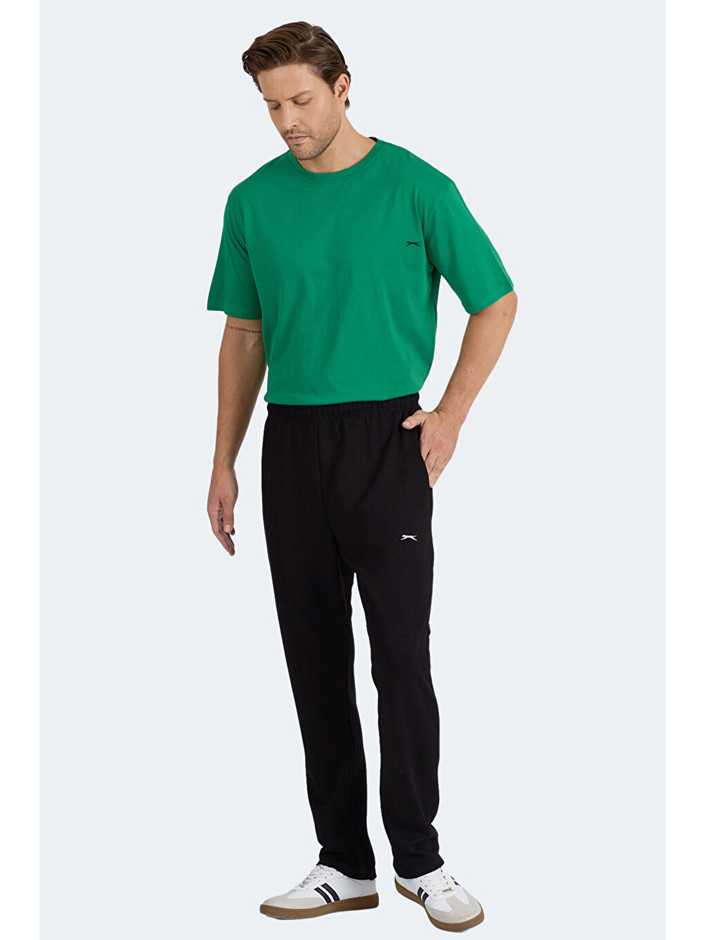 MAREK Erkek Siyah Eşofman Altı-6